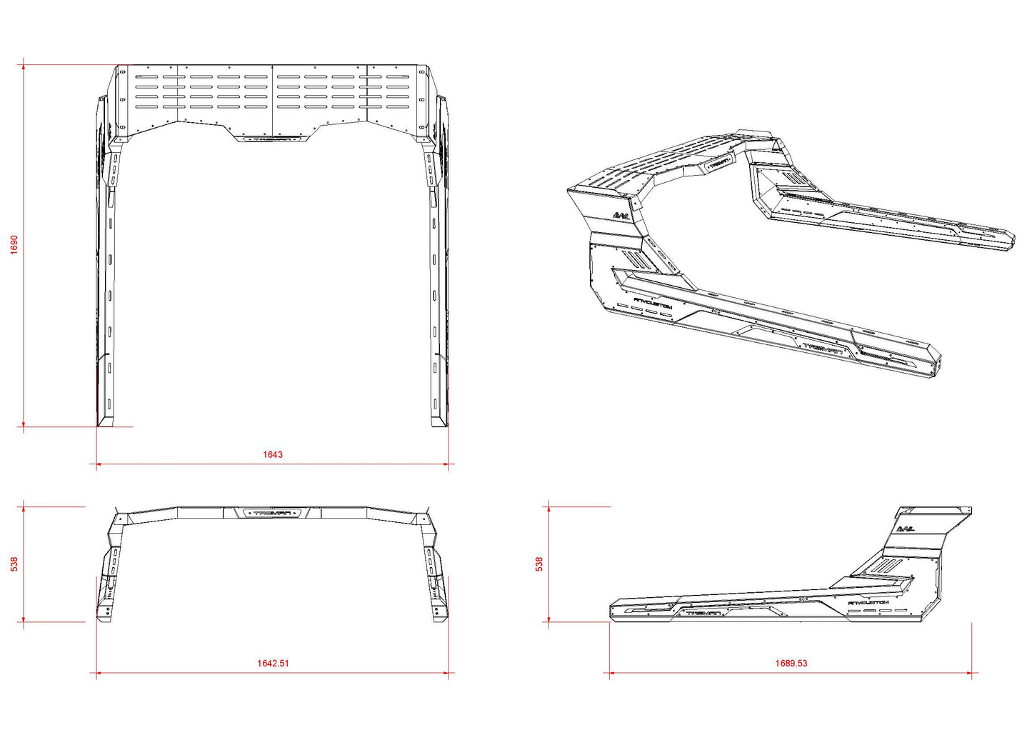 KIA TASMAN TUB RACK - ST4
